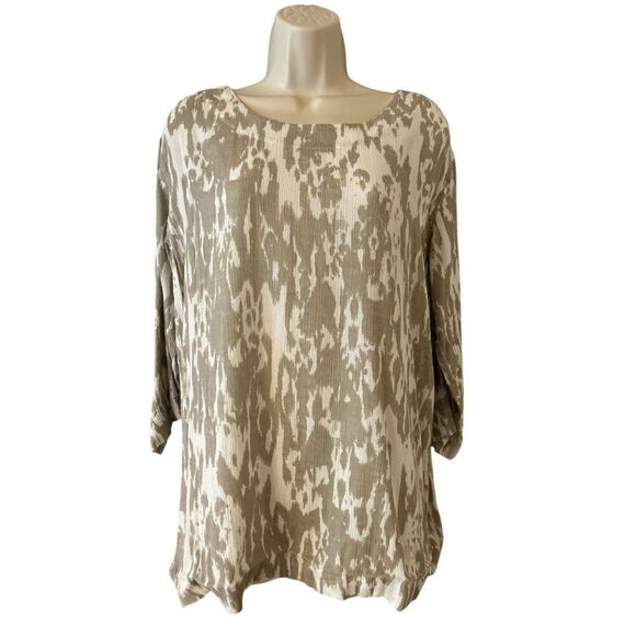 Pure Jill Textured Tunic Top Size Small - Picture 1 of 5
